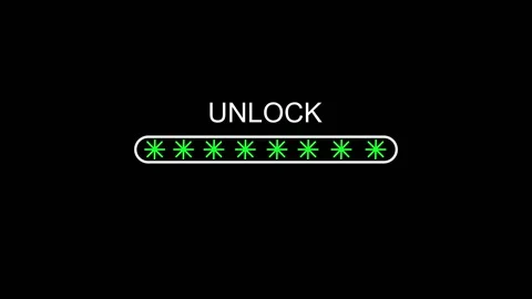 Loading bar with green asterisk progress indicator. Loading bar for technol.. Stock Footage 337815727