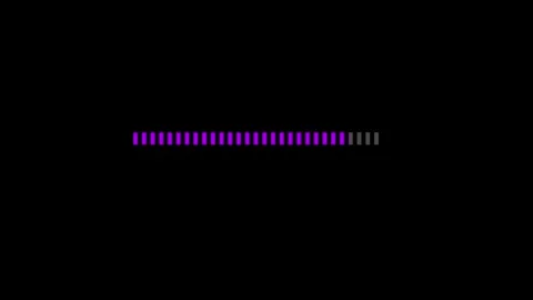 Loading bar icon animated video Stock Footage 294943532