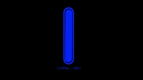 Loading bar icon animated video Stock Footage 306692106