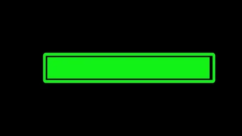 Loading bar icon animated video Stock Footage 307688340