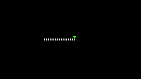 Loading bar icon animation with indicator. Stock Footage 286142996
