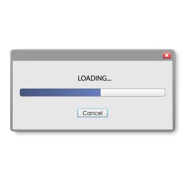 Loading Bar Stock-Illustration