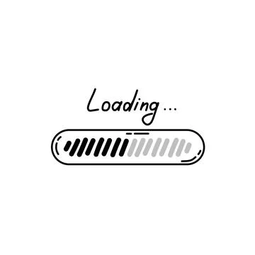 Loading bar Stock Illustration