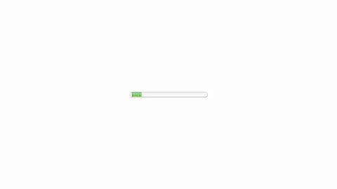 Loading bar isolated on white background Video stock 121105901