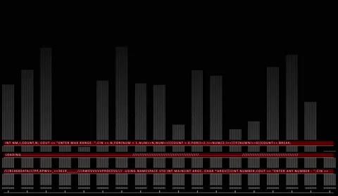 Loading bar lines hud Stock Footage 236773406
