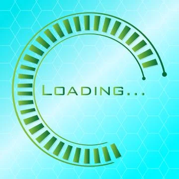 Loading bar over a textured background 스톡 일러스트