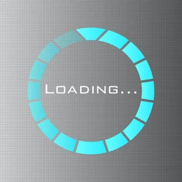 Loading bar over a textured background Stockillustratie