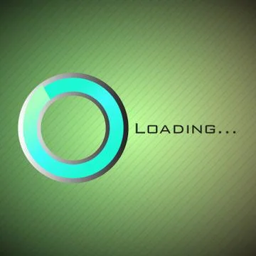 Loading bar over a textured background 스톡 일러스트