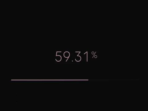 Loading bar processing. Set of percentage loading bar. System software upda.. Stock Illustration