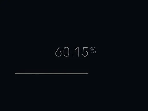 Loading bar processing. Set of percentage loading bar. System software upda.. Stock Illustration