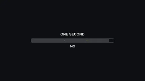 Loading bar progress animation for video editing or website use showing one.. Stock Footage 327566919