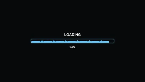 Loading bar progress animation for video editors and website developers sho.. Stock Footage 327566928
