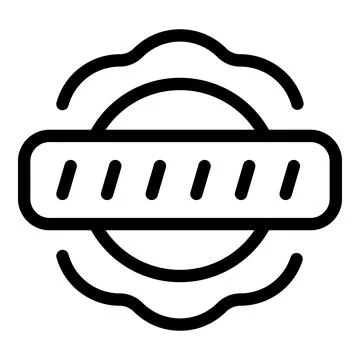 Loading bar progress icon showing data transfer is occurring Illustrazione stock