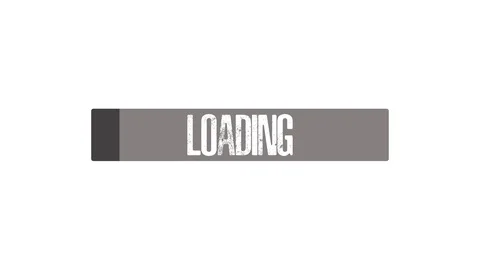 Loading bar, progress screen. Load concept sign, download animation. 4k Stock Footage 91115017