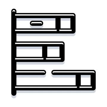 Loading bar showing progress and completion level indicator Stock Illustration