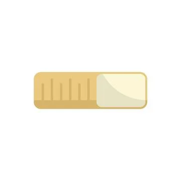Loading bar showing progress with empty space on right side Stock Illustration