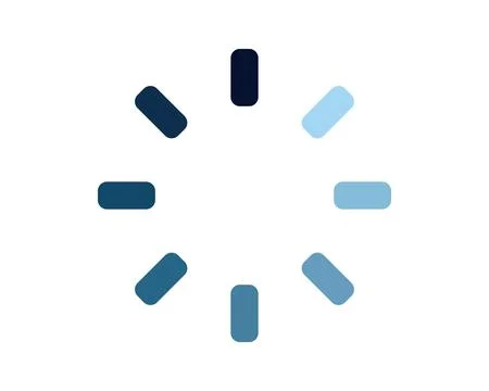 Loading bar status icon. Vector illustration. Vector loaded icons. Download p Illustrazione stock