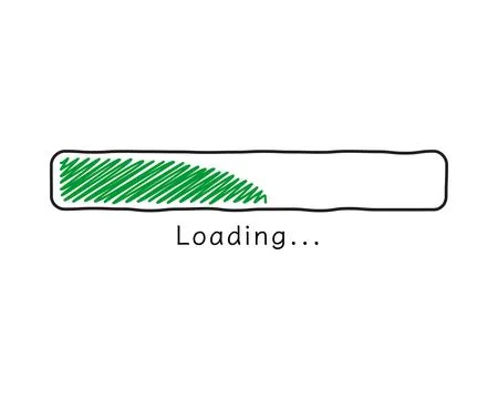 Loading bar status icon. Vector illustration. Vector loaded icons. Download.. Stock-Illustration