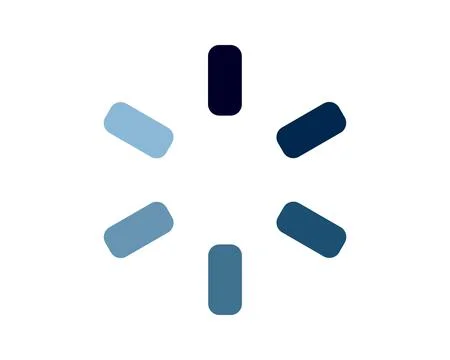 Loading bar status icon. Vector illustration. Vector loaded icons. Download p Stock-Illustration