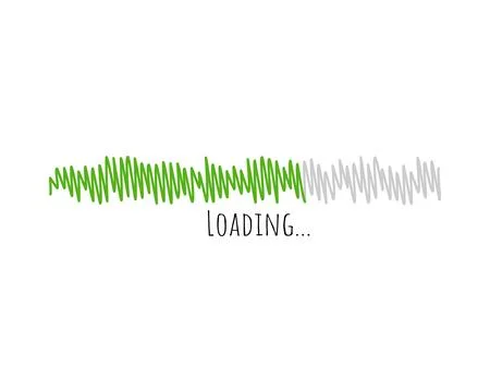 Loading bar status icon. Vector illustration. Vector loaded icons. Download p Stock-Illustration