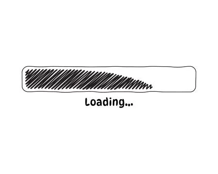 Loading bar status icon. Vector illustration. Vector loaded icons. Download p Stock Illustration