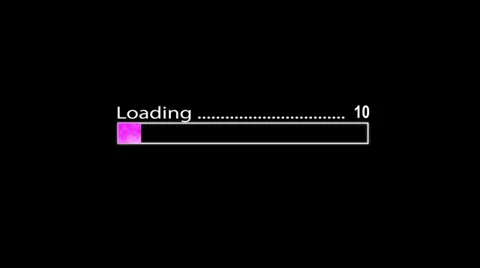 Loading bar violet HD 스톡 동영상 27431260