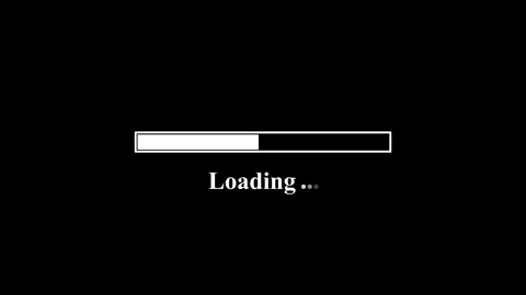 Loading bar , waiting loading bar animation, software update icon Stock Footage 303069360