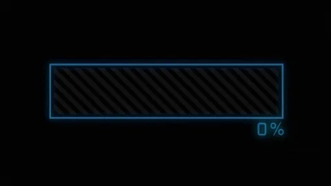 Loading bar Yellow Stock Footage 82214594