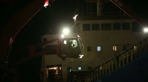 Loading big bag Stock Footage 61500301