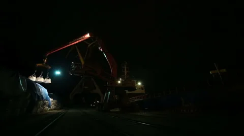 Loading big bag Stock Footage 61500838