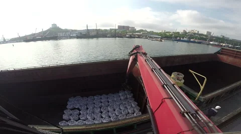 Loading big bag Stock Footage 61504708