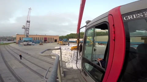 Loading big bag Stock Footage 61508666