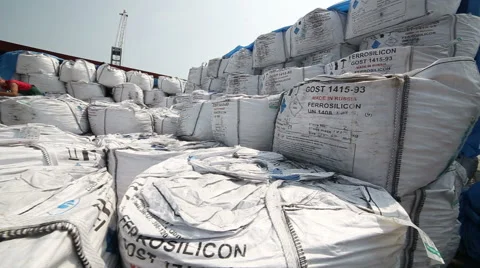 Loading big bag Stock Footage 61509392