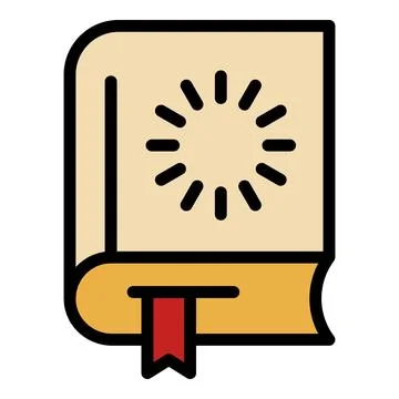 Loading book icon vector flat Stock Illustration