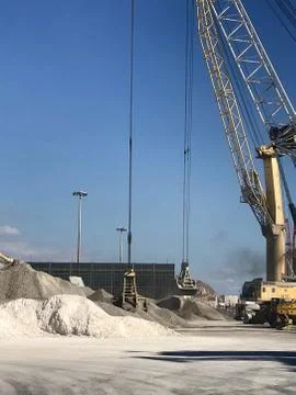 Loading cargo ship Foto stock