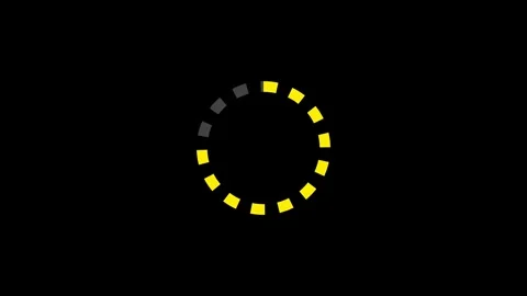 Loading Circle animated video Stock Footage 294922161