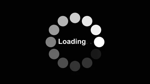 Loading circle animation on black transparent background with alpha channel. Vídeos de archivo 149592594