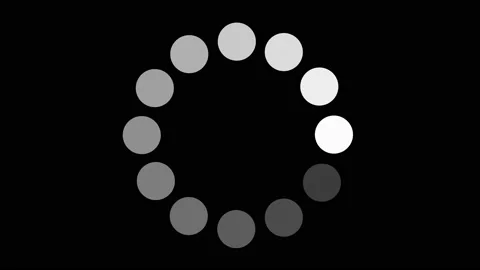 Loading Circle Animation Stockbeeldmateriaal 238025932