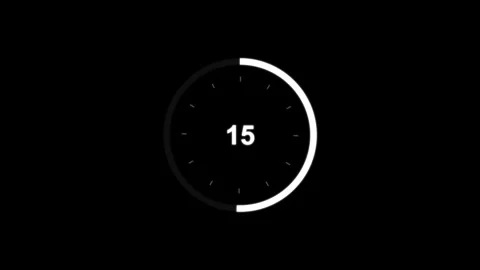 Loading circle animation with number twenty two. Loading circle progress da.. Stock Footage 338347743
