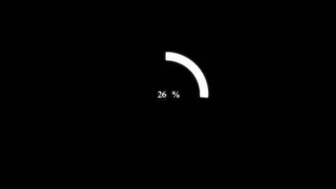 Loading Circle Animation, Processing circle Stock Footage 257981030