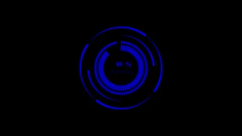 Loading Circle Animation, Processing circle Stock Footage 257981039