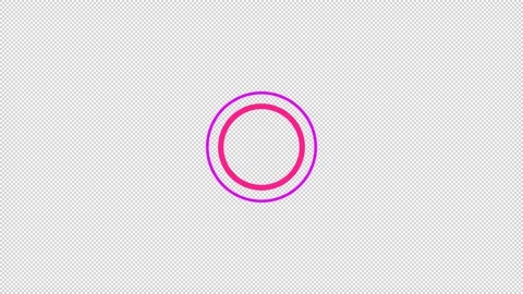 Loading Circle Animation transparent with Alpha Stock Footage 143081668