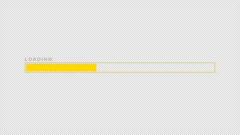 Loading Circle Animation transparent with Alpha Stock Footage 282124175