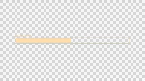 Loading Circle Animation transparent with Alpha Stock Footage 282164681