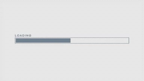 Loading Circle Animation transparent with Alpha Stock Footage 282165162