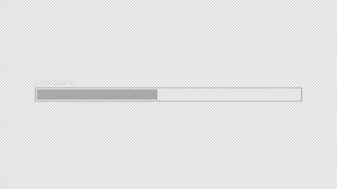 Loading Circle Animation transparent with Alpha Stock Footage 282165730