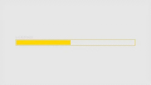 Loading Circle Animation transparent with Alpha Stock Footage 282165958