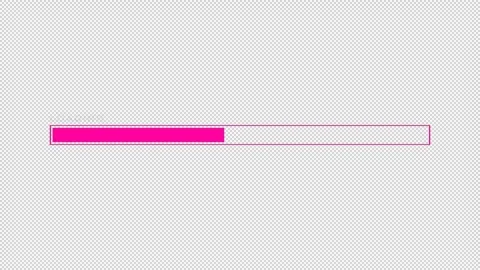 Loading Circle Animation transparent with Alpha Stock Footage 282166562