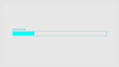 Loading Circle Animation transparent with Alpha Stock Footage 282169812