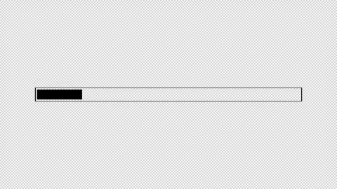 Loading Circle Animation transparent with Alpha Stock Footage 282172638